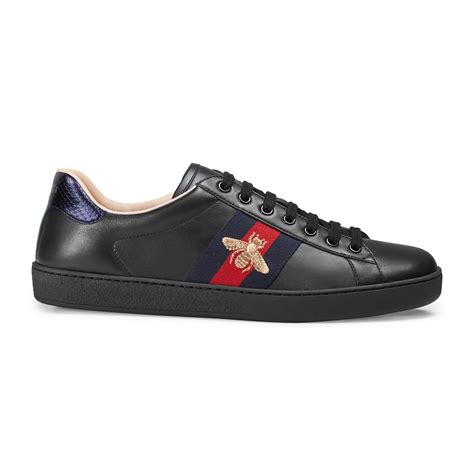 gucci black ace bee sneakers|original Gucci bee sneakers.